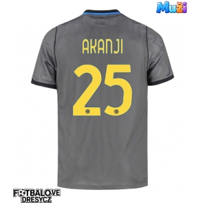 Inter Milan Manuel Akanji #25 Alternativní Dres 2026-27 Krátký Rukáv